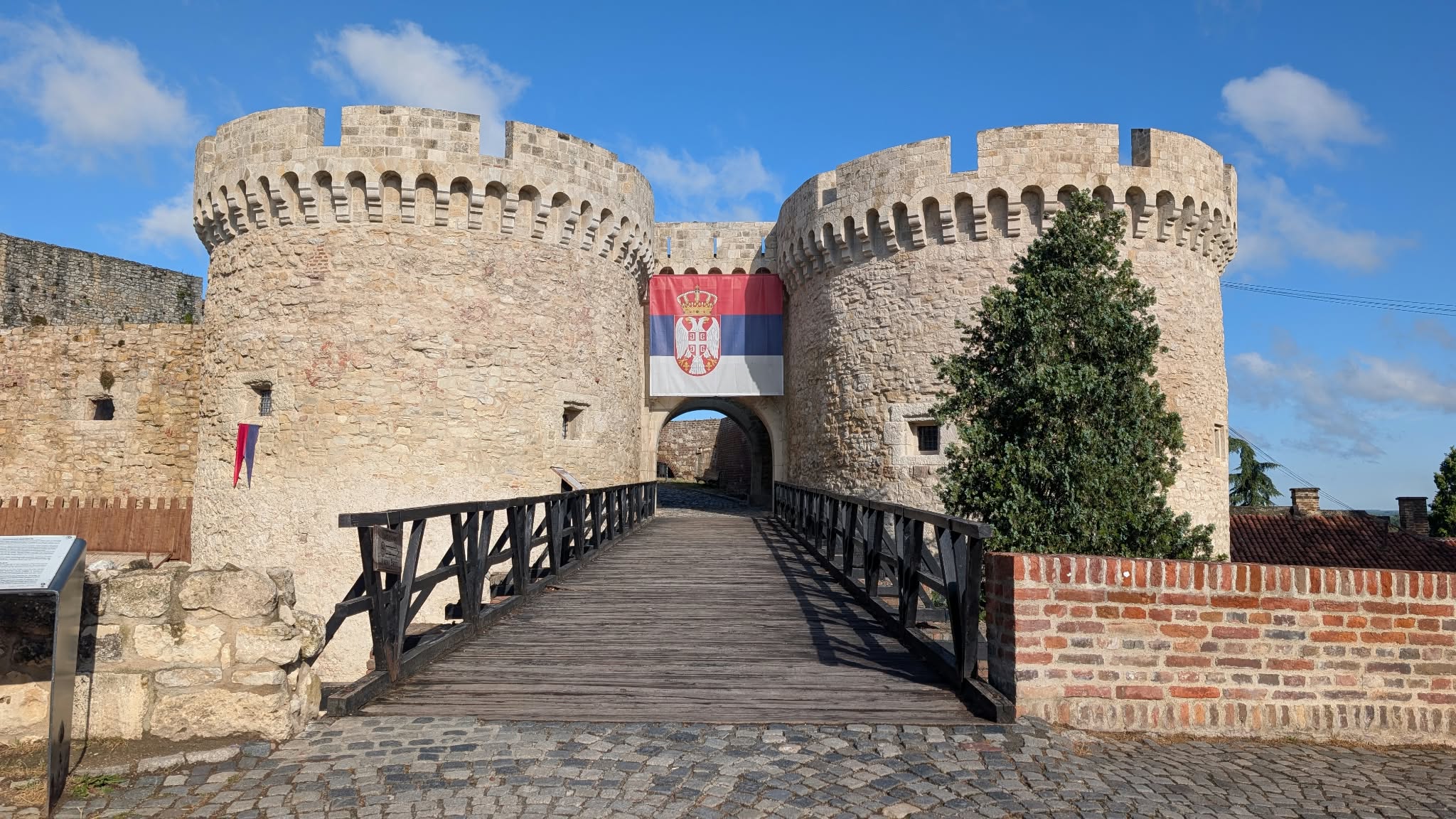 Kalemegdan-festningen i Beograd