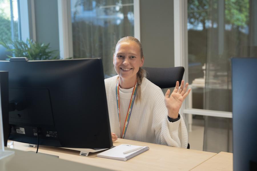 Studentrådgiver Helene