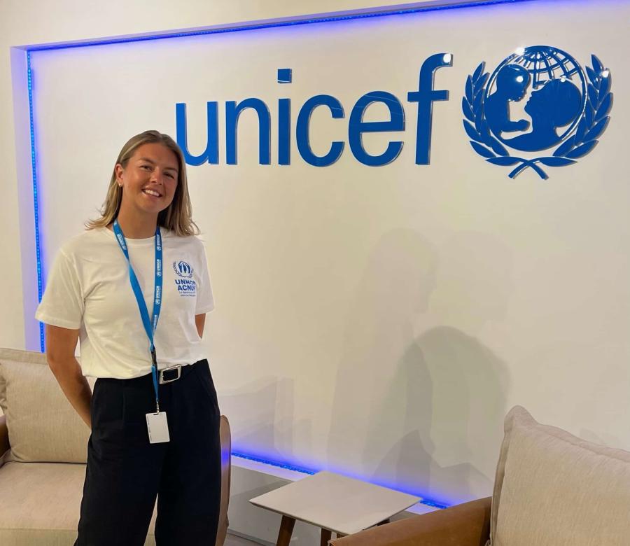 Studiebesøk hos UNICEF