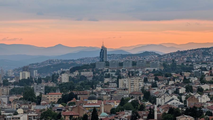 Utsikt over Sarajevo
