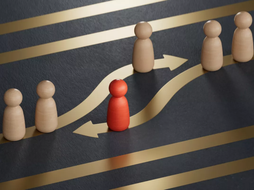 Illustrasjon organisatoriske endringer