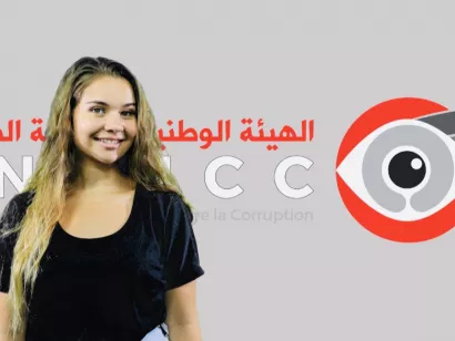 Nadia på internship hos INLUCC i Tunisia