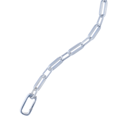 Men's Honest Silver Bracelet - a popular chain link with a modern, structured look. 