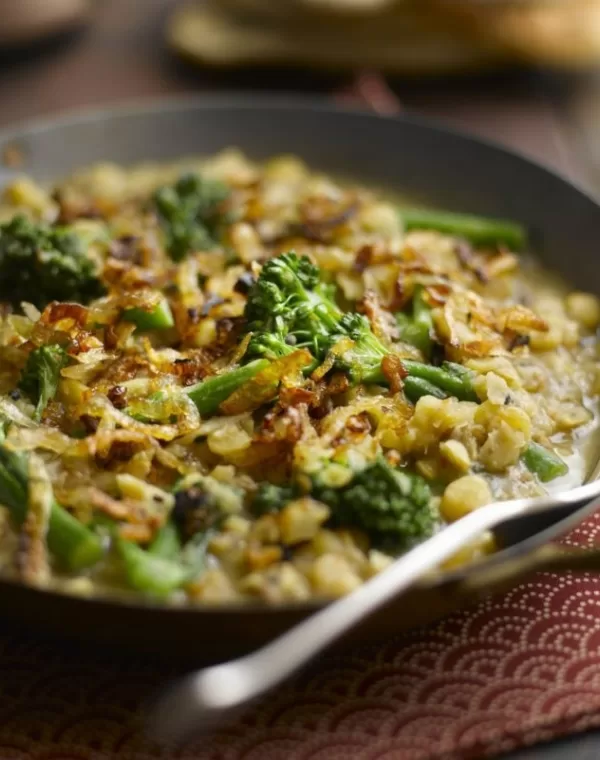 Bimi® brócoli con garbanzos y curry