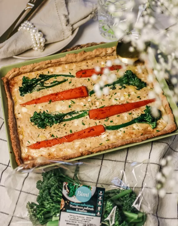 BimiⓇ-parsakaali-porkkana-fetapiirakka