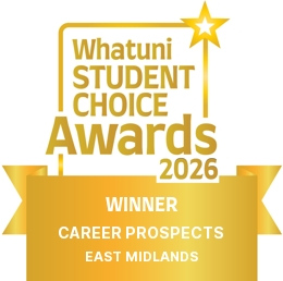 2026 wusca EAST MIDLANDS CAREER PROSPECTS WINNER colour