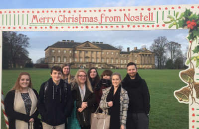 Nostell History student group photo