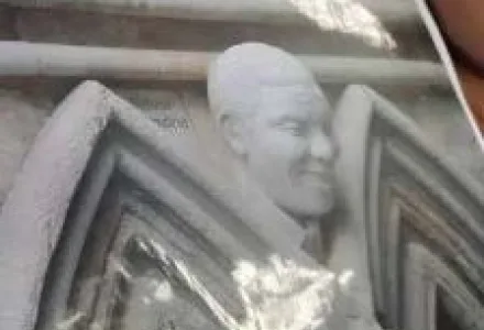 Nelson Mandela in cathedral