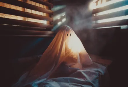 Canva Spooky Ghost