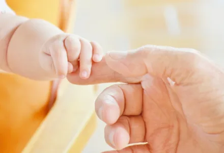 Parent Infant Hand Hold