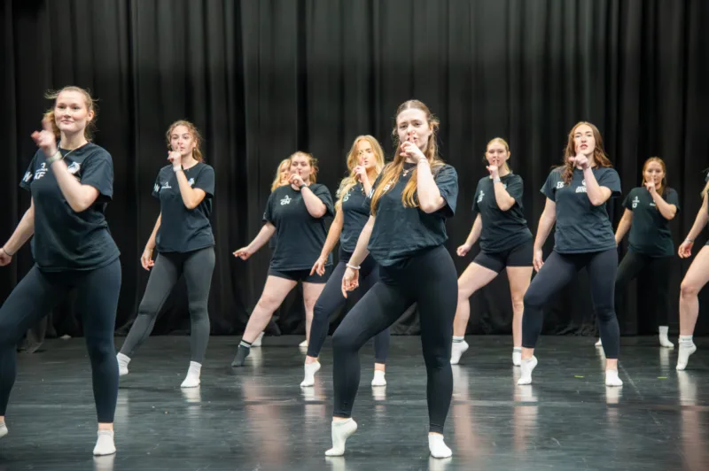 Dance performance at Lincoln Bishop