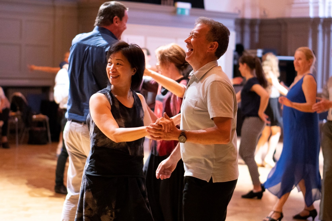 Image of participants at Bishopsgate Ballroom.