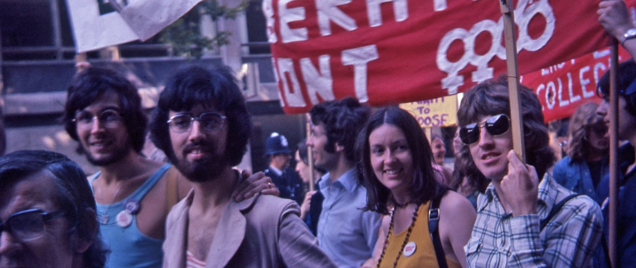People marching for homosexual rites