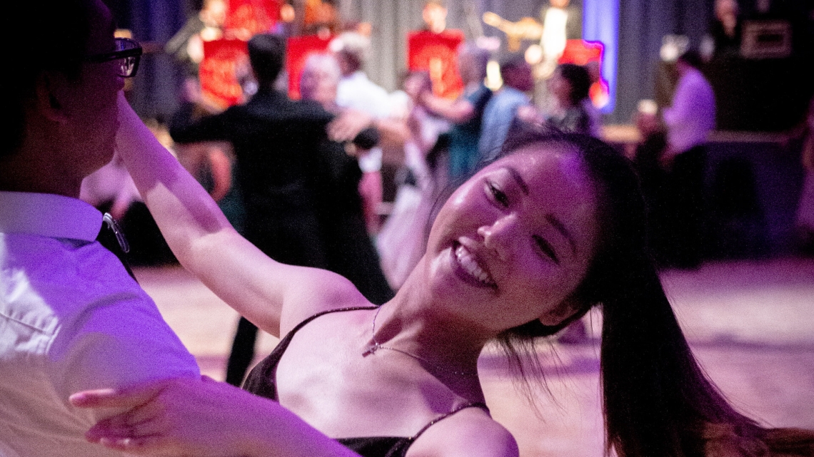 Images from a Ballroom session in the Great Hall.