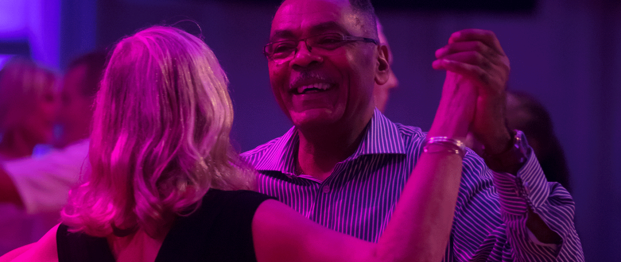 Image from our collection of a couple dancing.