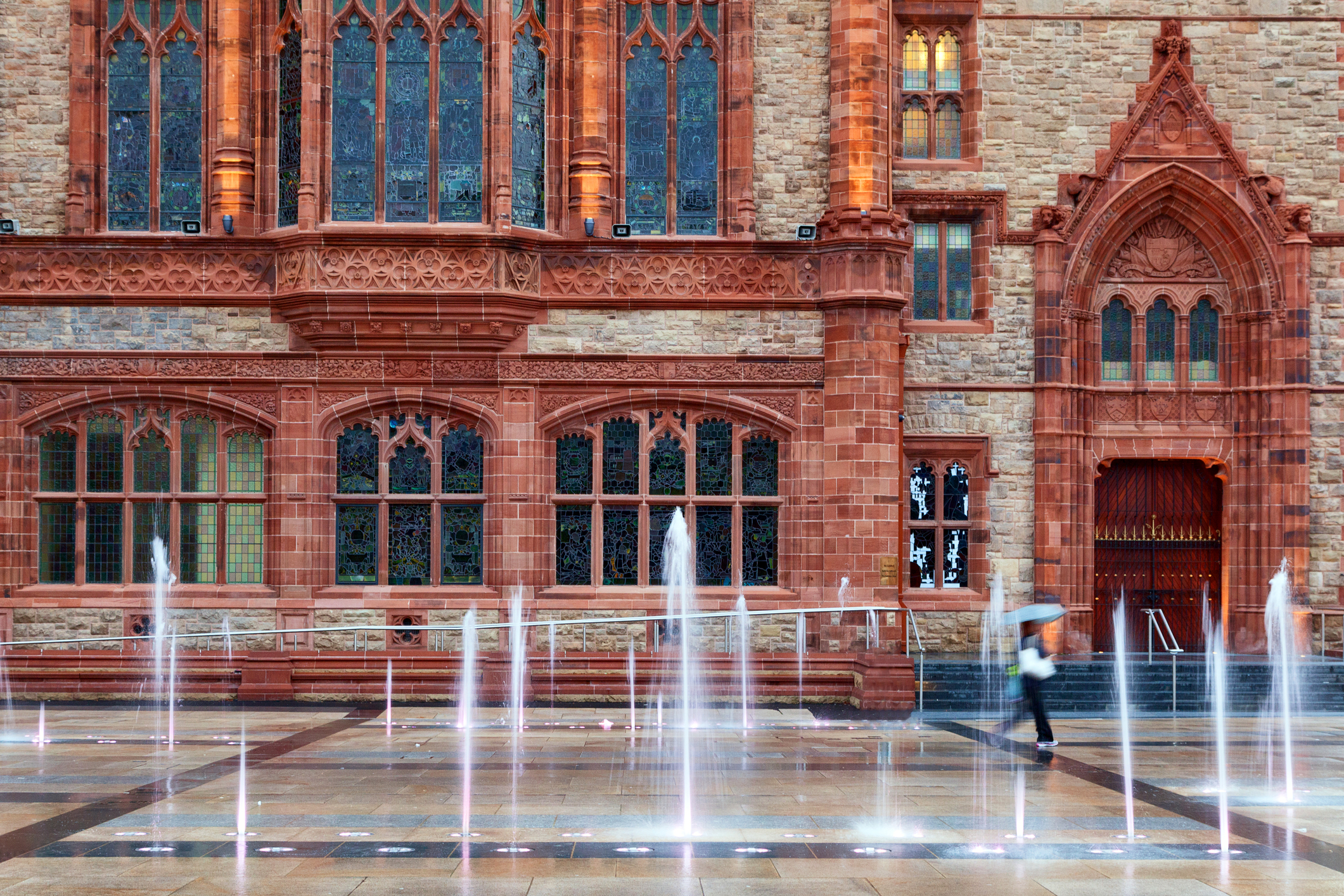 Guildhall in Derry in the region of Derry Airport
