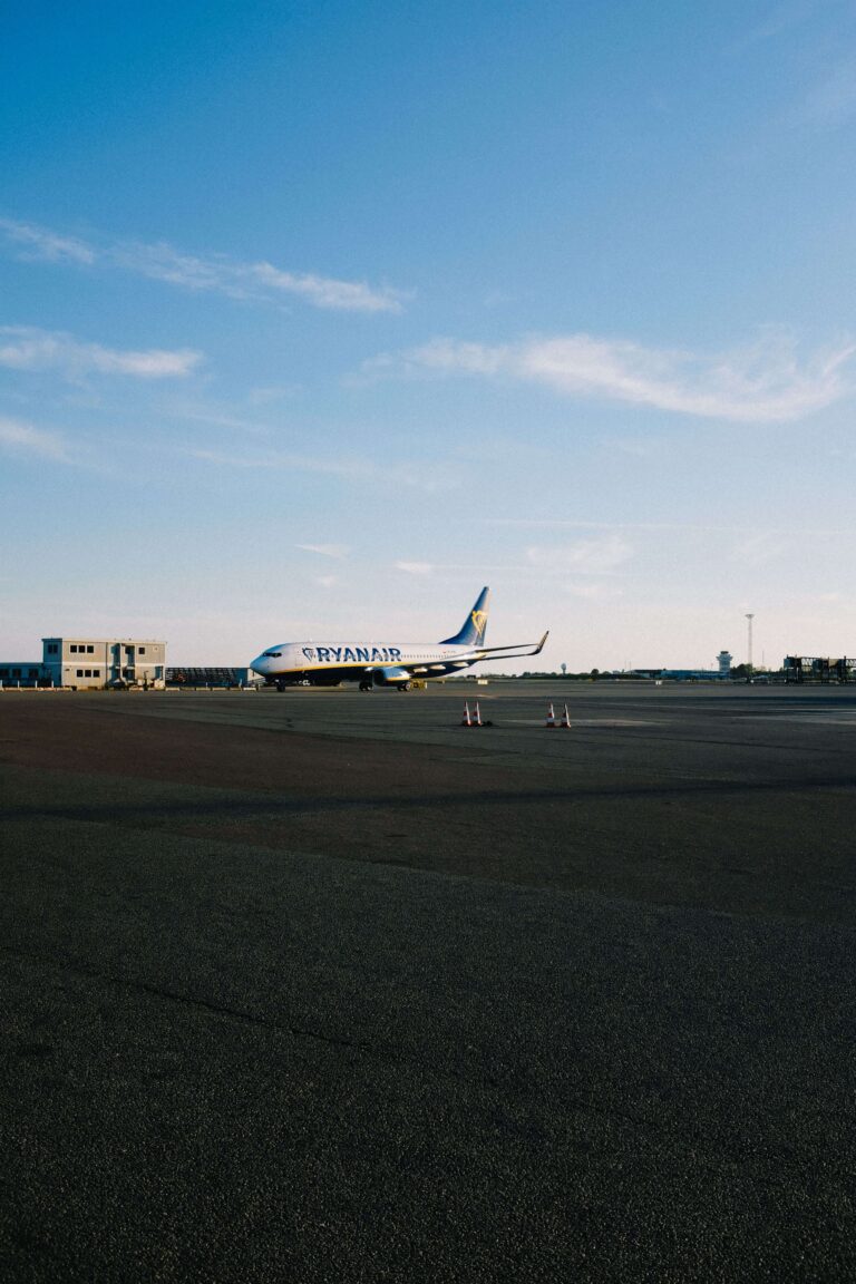 ryanair on a tarmac