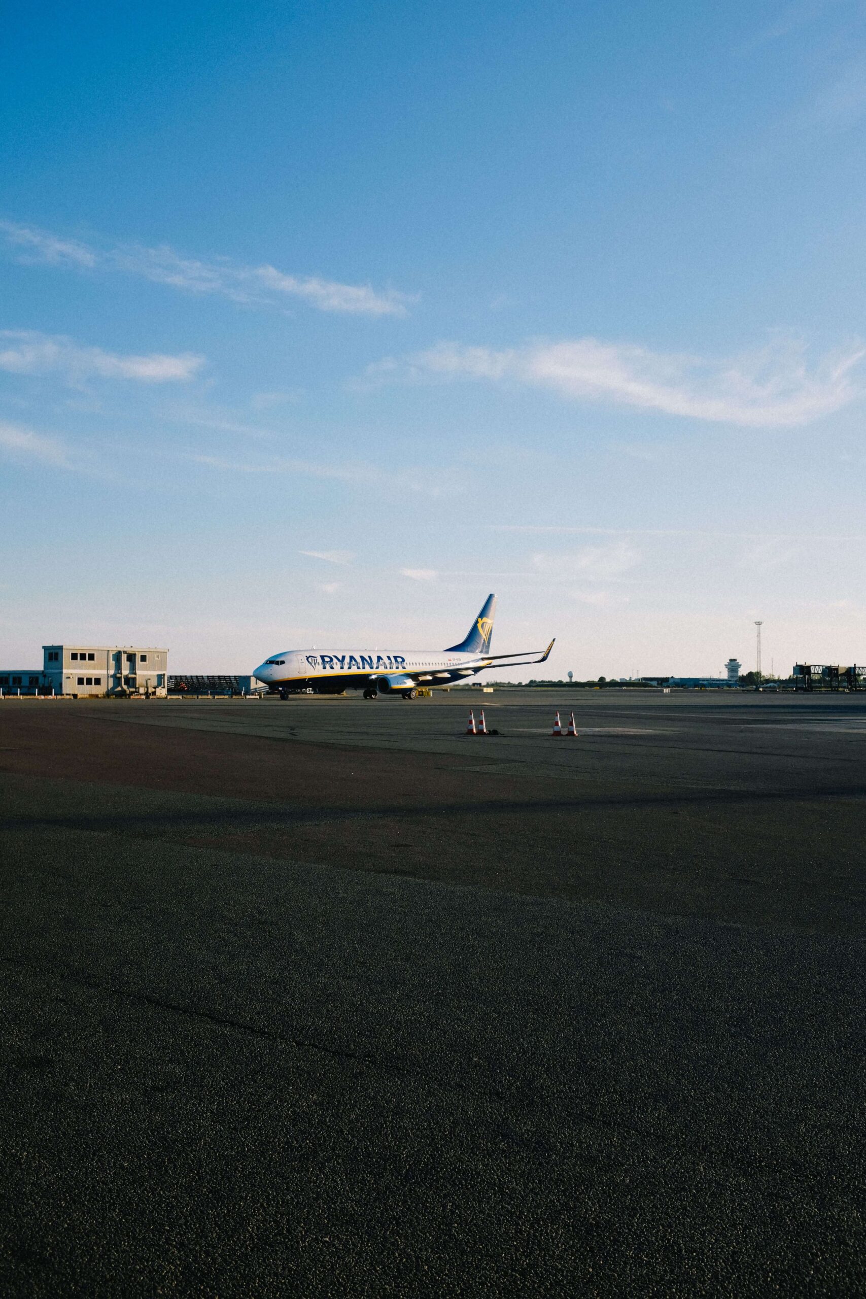 ryanair on a tarmac