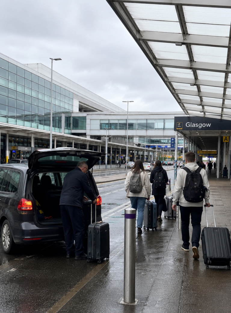 glasgow airport drop off