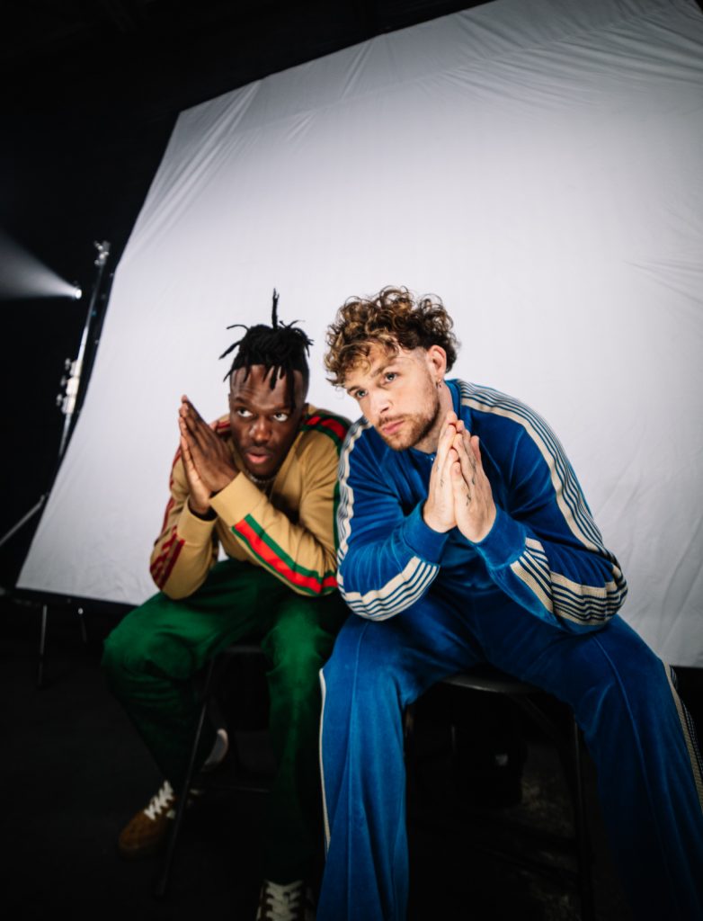 KSI and Tom Grennan in Hit Not Over Yet