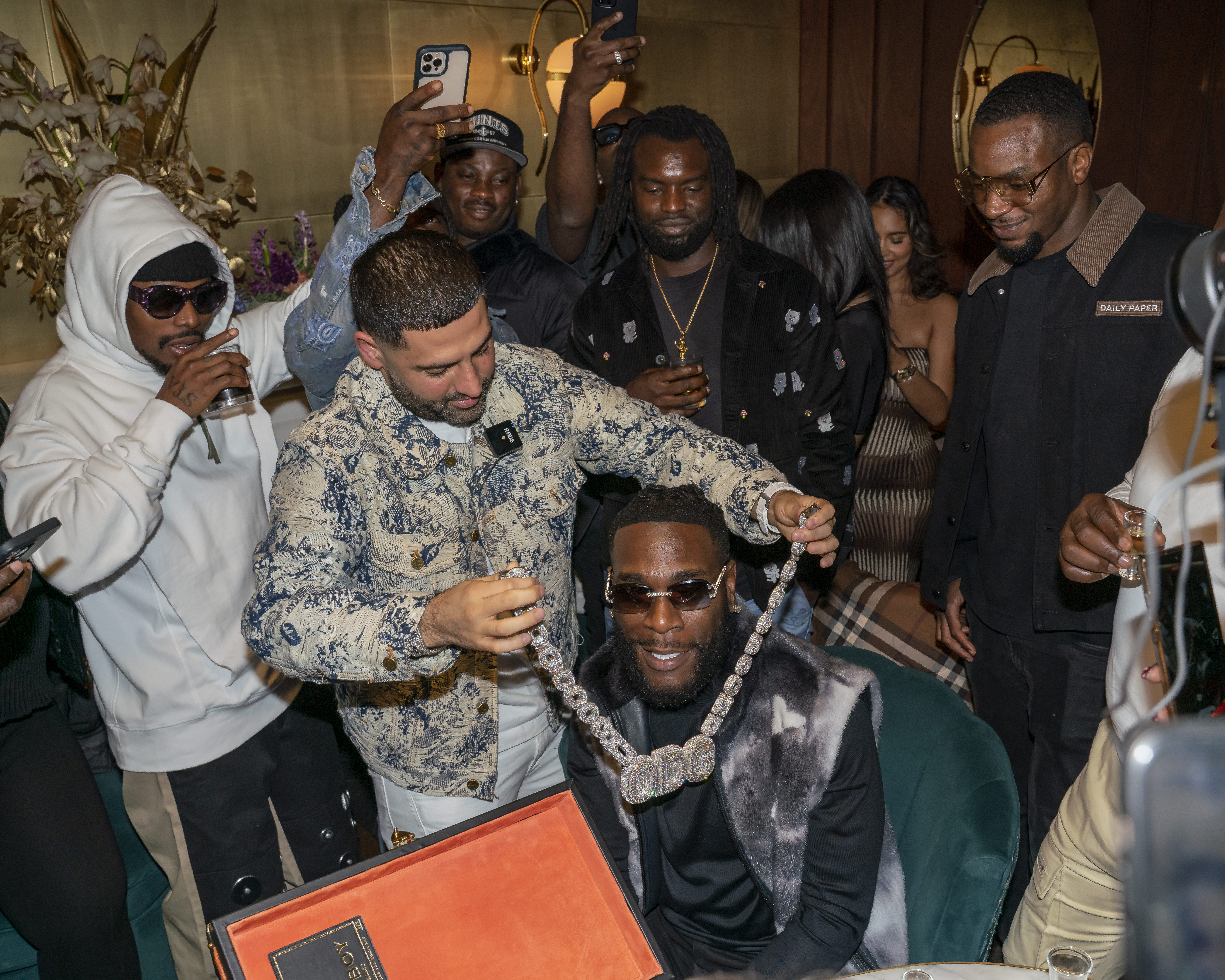 Burna Boy briefly held at Moroccan airport over jewellery