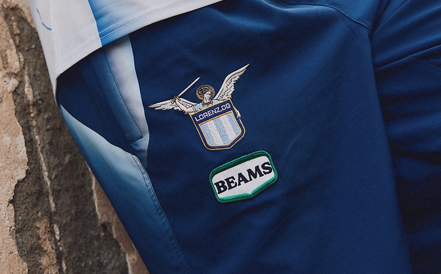LORENZ.OG UMBRO BEAMS Track Jacket L 白 x BEAMS x Umbro Collection