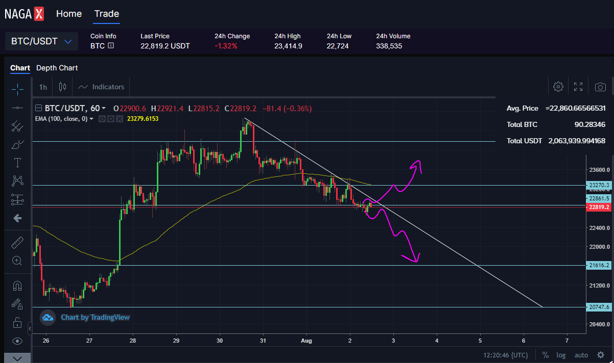 NAGAX-Crypto-BTC-Chart