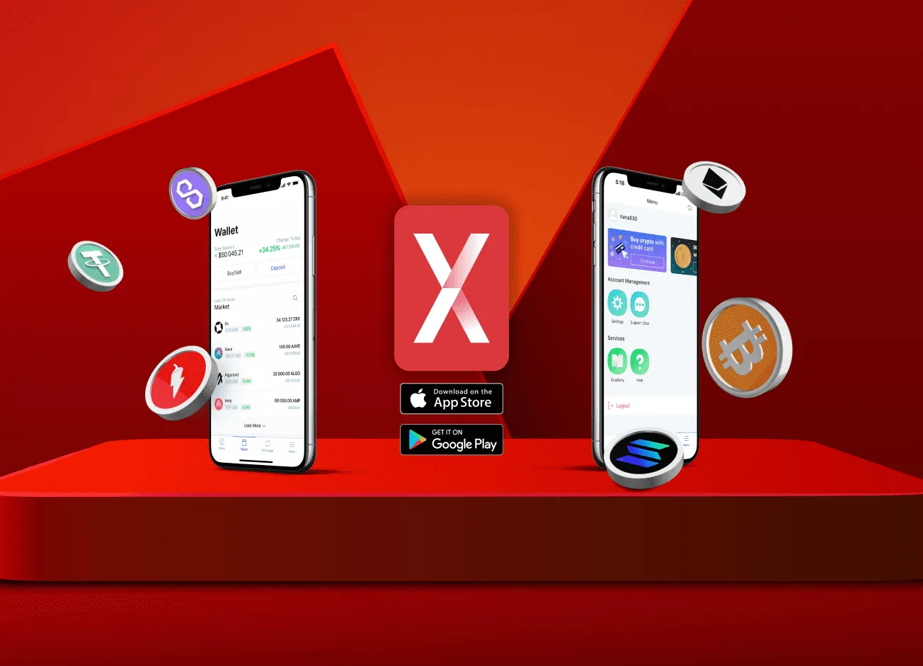 "Crypto trading live"