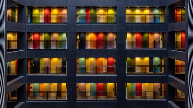Zonas comunes en un edificio