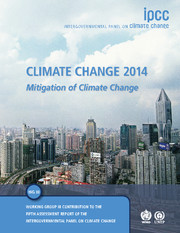 Cover of 'Climate Change 2014: Mitigation of Climate Change'