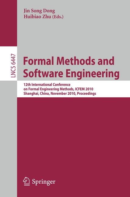 Cover of 'Formal Methods and Software Engineering'