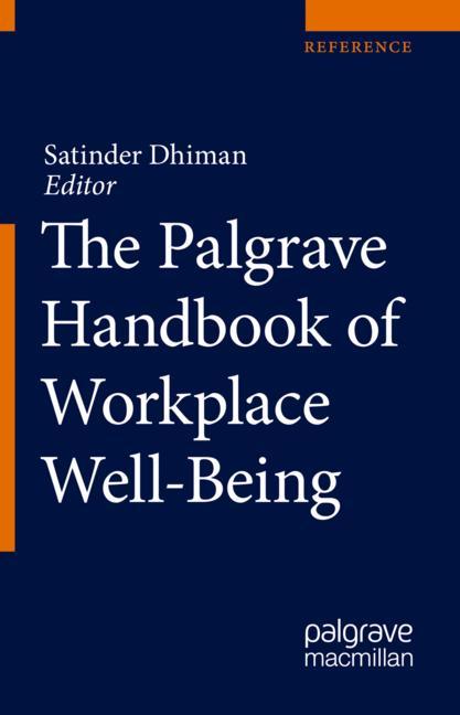 Cover of 'The Palgrave Handbook of Workplace Well-Being'