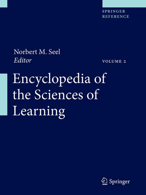 Cover of 'Encyclopedia of the Sciences of Learning'