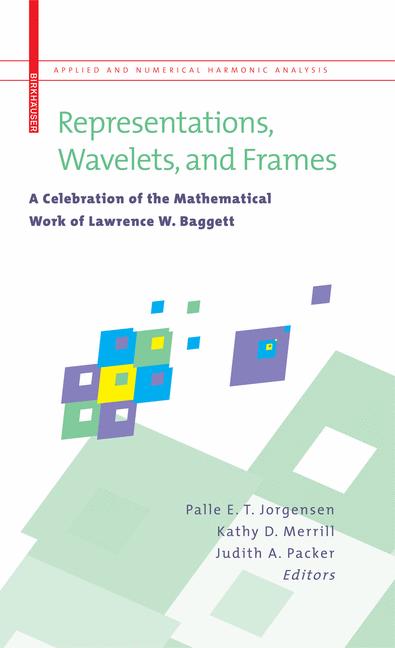 Cover of 'Representations, Wavelets, and Frames'