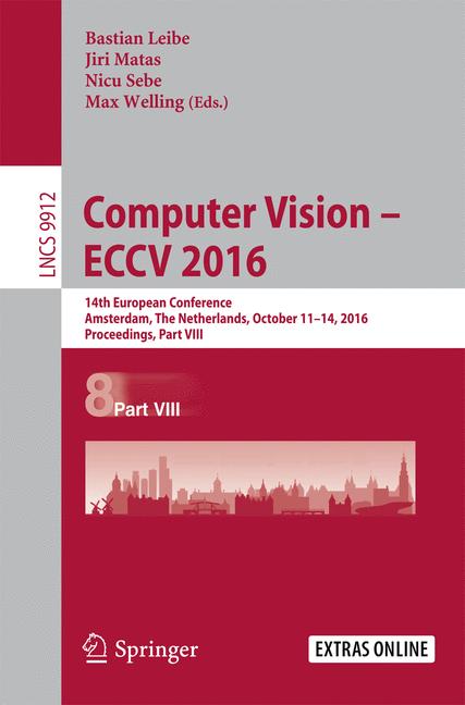Cover of 'Computer Vision – ECCV 2016'