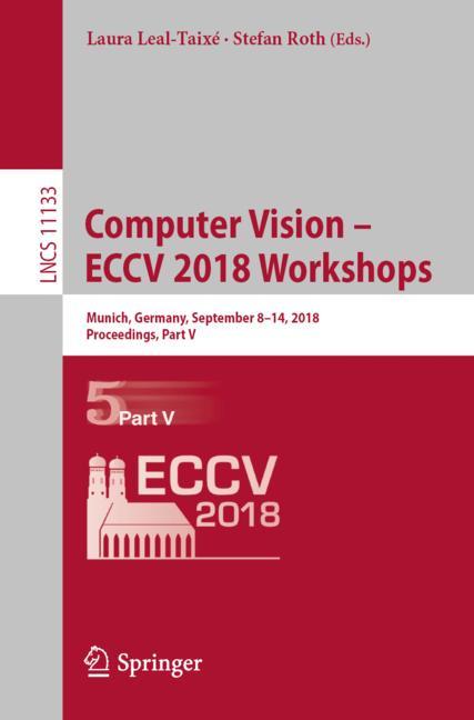 Cover of 'Computer Vision – ECCV 2018 Workshops'