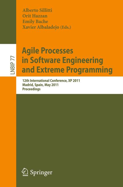 Cover of 'Agile Processes in Software Engineering and Extreme Programming'