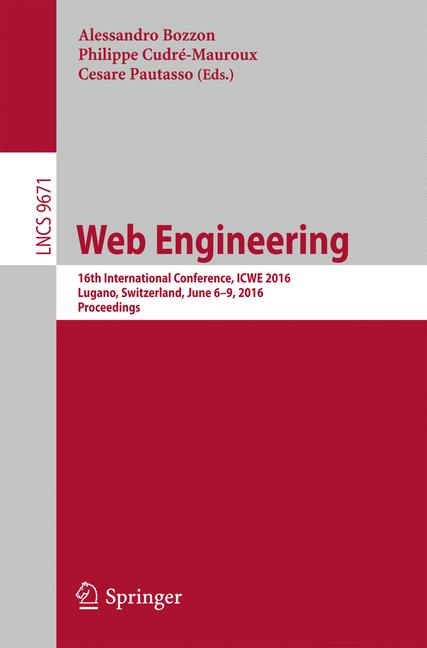 Cover of 'Web Engineering'