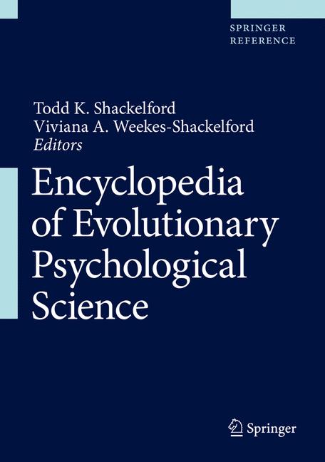 Cover of 'Encyclopedia of Evolutionary Psychological Science'