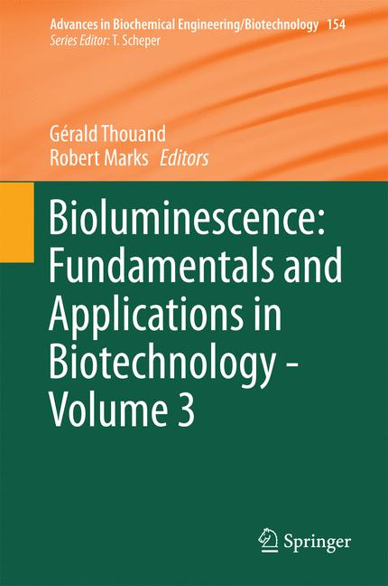 Cover of 'Bioluminescence: Fundamentals and Applications in Biotechnology - Volume 3'