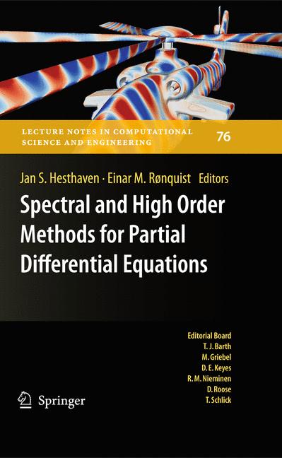Cover of 'Spectral and High Order Methods for Partial Differential Equations'