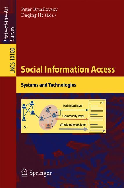 Cover of 'Social Information Access'