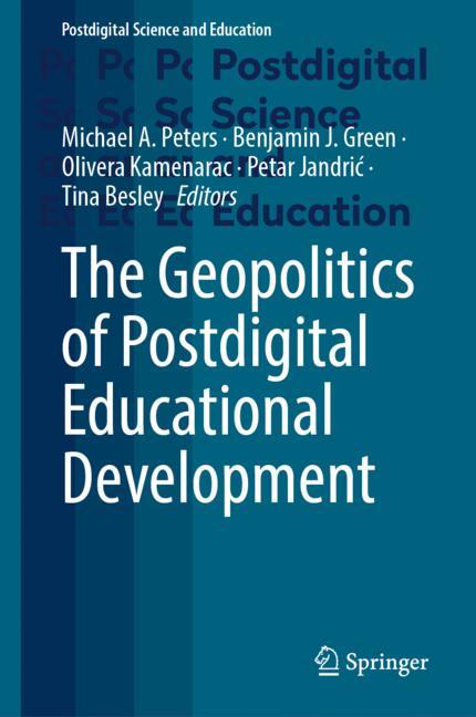 Cover of 'The Geopolitics of Postdigital Educational Development'