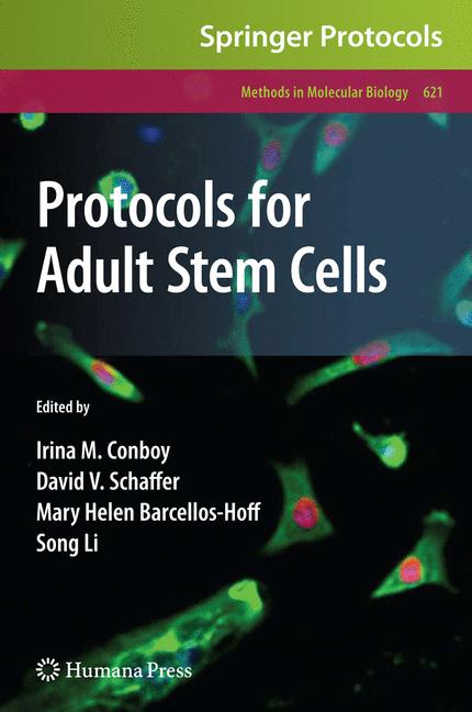 Cover of 'Protocols for Adult Stem Cells'