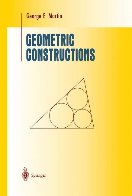 Cover of 'Geometric Constructions'