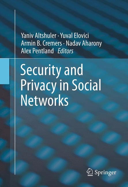 Cover of 'Security and Privacy in Social Networks'
