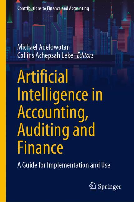 Cover of 'Artificial Intelligence in Accounting, Auditing and Finance'