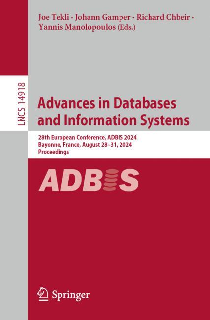 Cover of 'Advances in Databases and Information Systems'