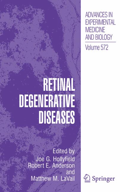 Cover of 'Retinal Degenerative Diseases'