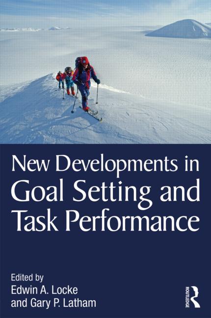 Cover of 'New Developments in Goal Setting and Task Performance'